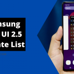 Samsung One UI 2.5 List