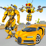 Bee Robot Car Transformation MOD Apk
