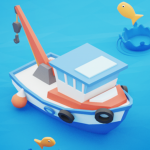 Fish idle: hooked tycoon Your own fishing boat MOD Apk