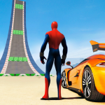 Superhero Car Stunts – Racing Car Games MOD Apk
